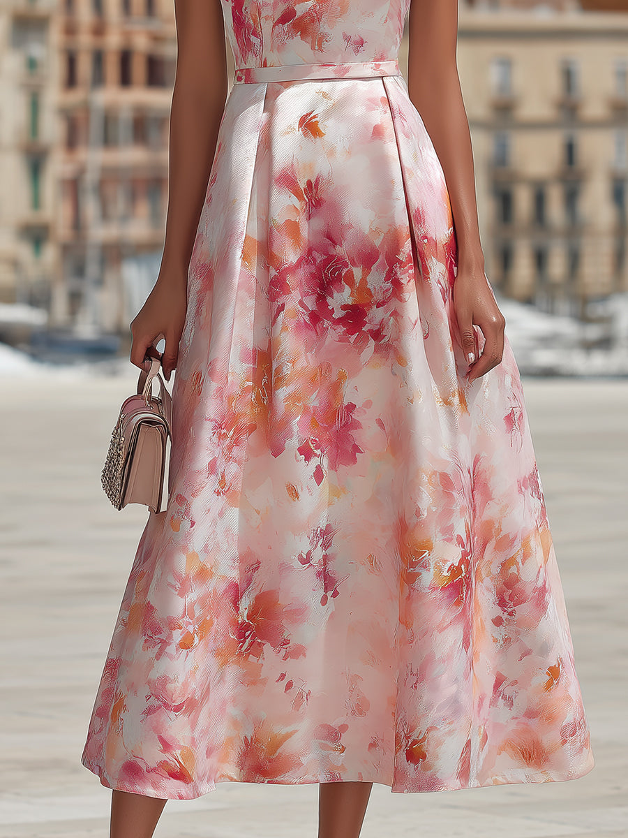 Melia | Simone Halter Dress