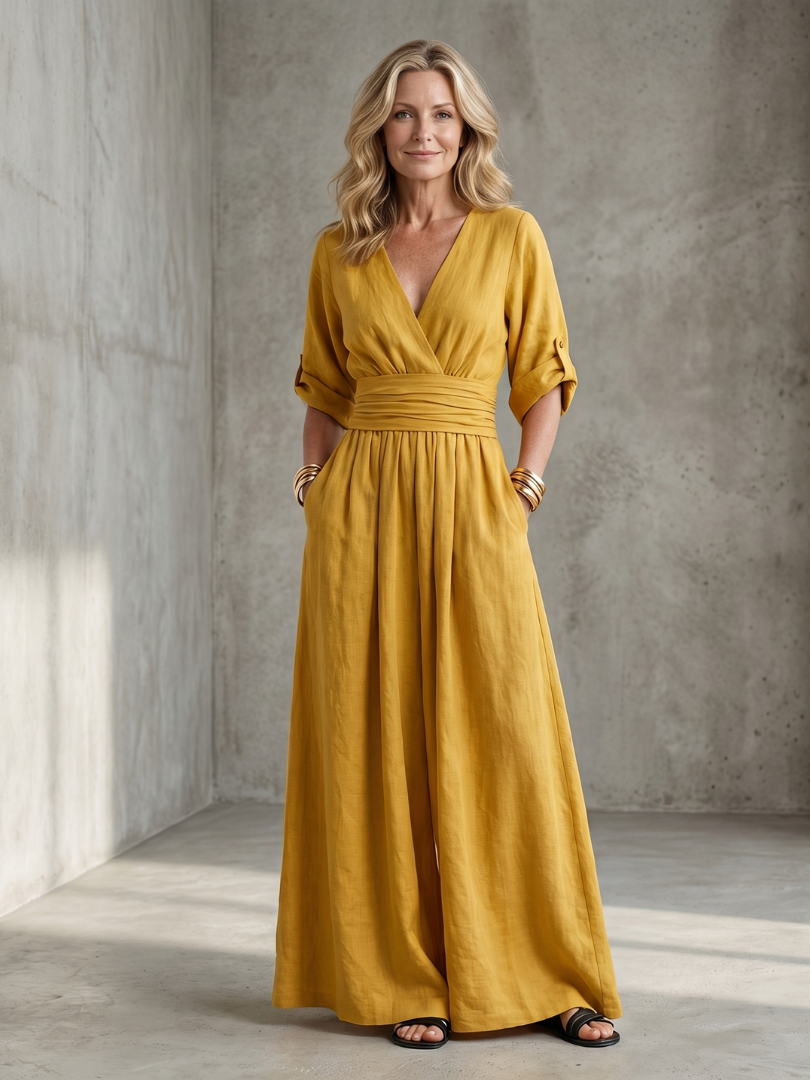 Melia | Sandrine Wide-Leg Jumpsuit