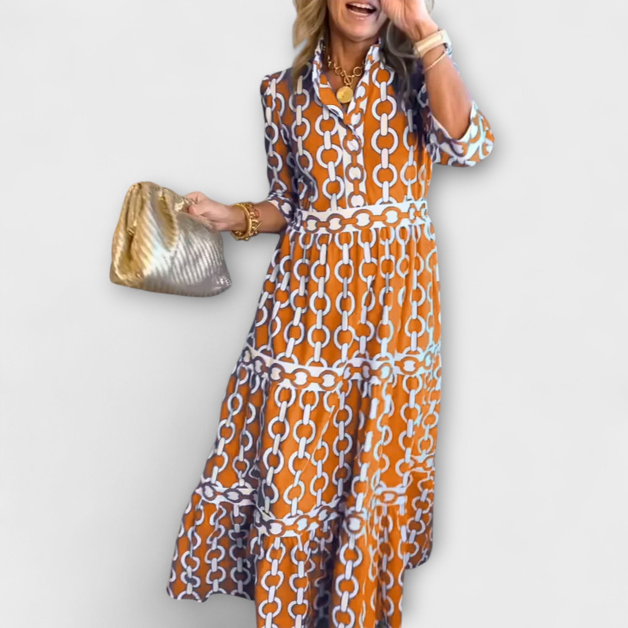 Melia | Marigold Comfort Maxi Dress