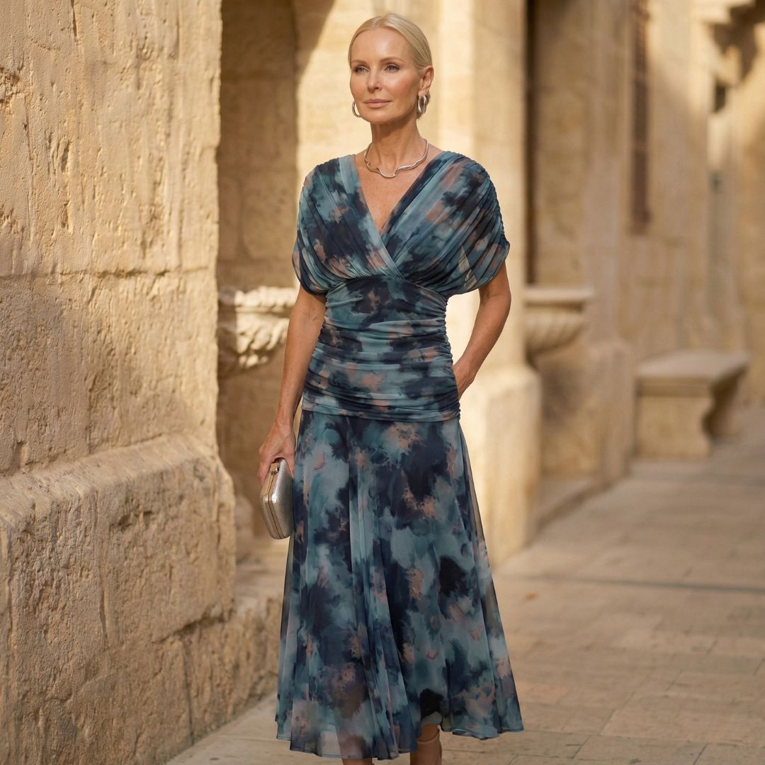 Melia | Juliette Blue Maxi Dress