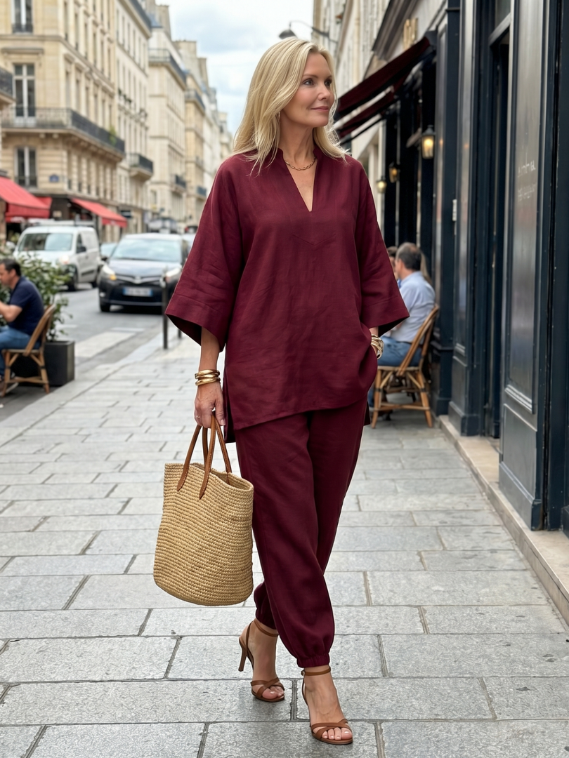 Melia | Zephyrine Tunic Set