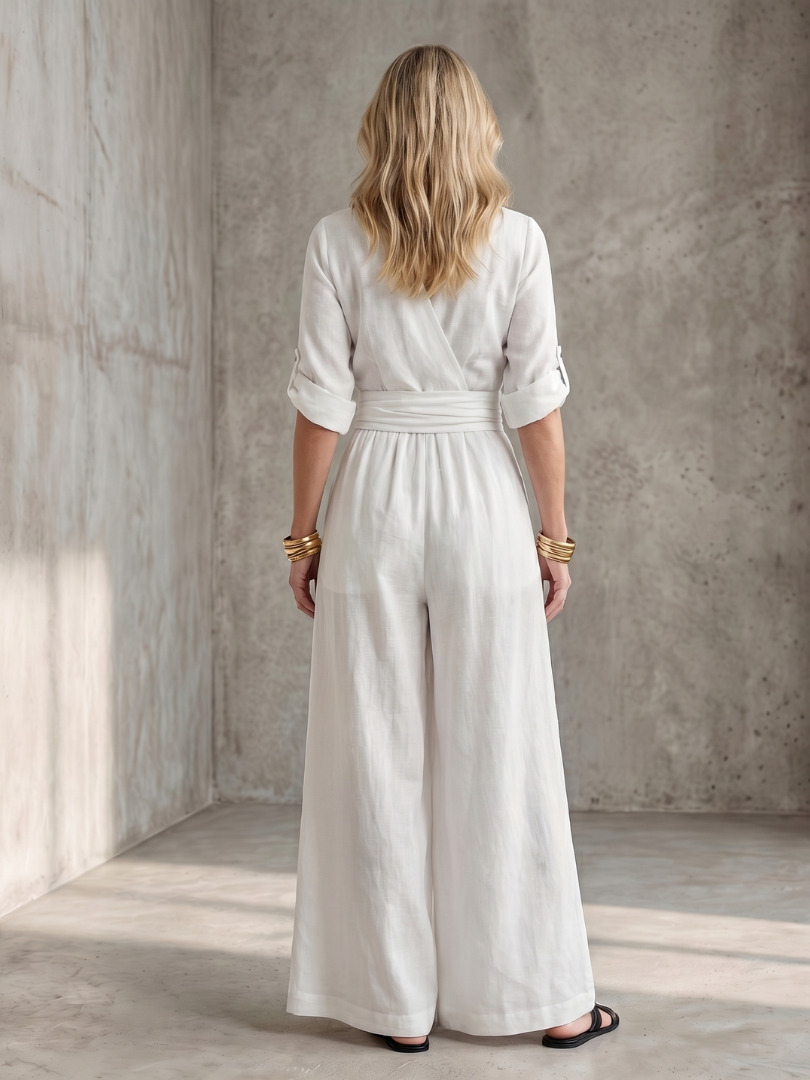 Melia | Sandrine Wide-Leg Jumpsuit