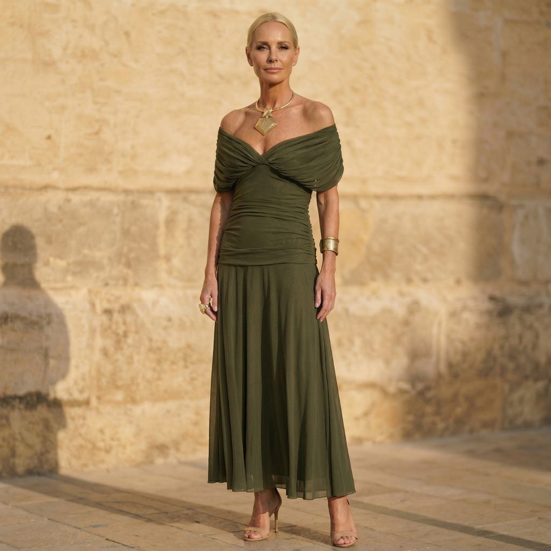 Melia | Madeleine Green Maxi Dress