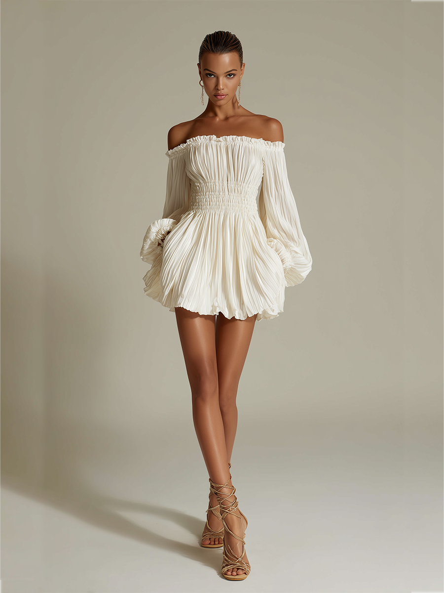 Melia | Delphine Pleated Dress