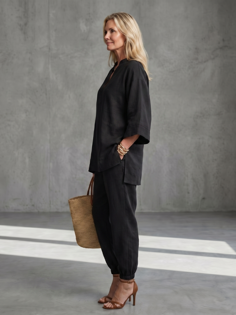 Melia | Zephyrine Tunic Set