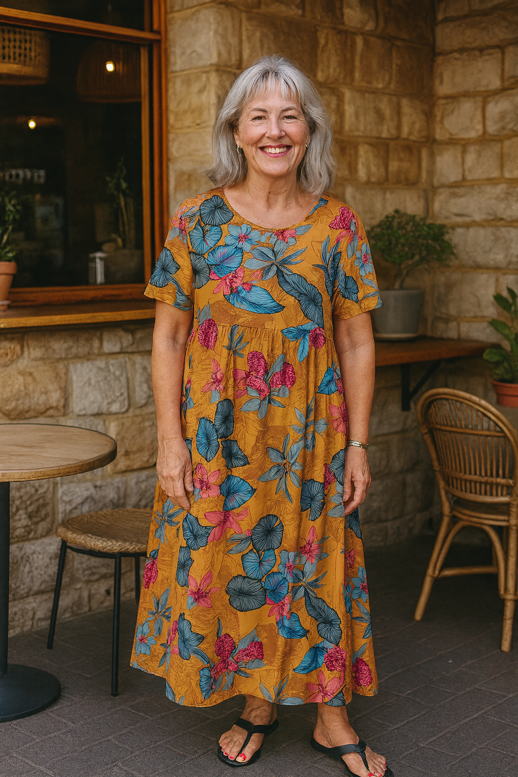 Melia | Masie Breezy Floral Maxi Dress