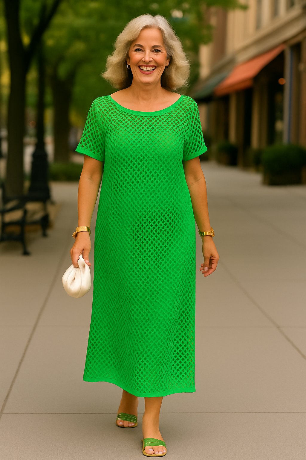 Melia | Celestia Two-Piece Boat Neck Dress
