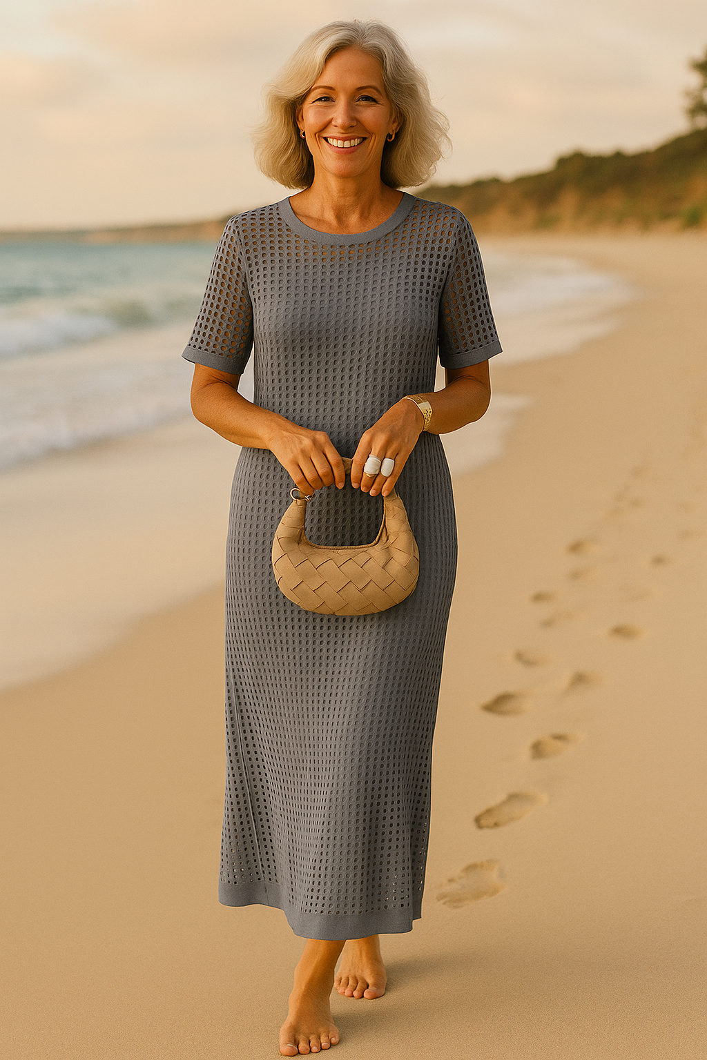 Melia | Celestia Two-Piece Boat Neck Dress