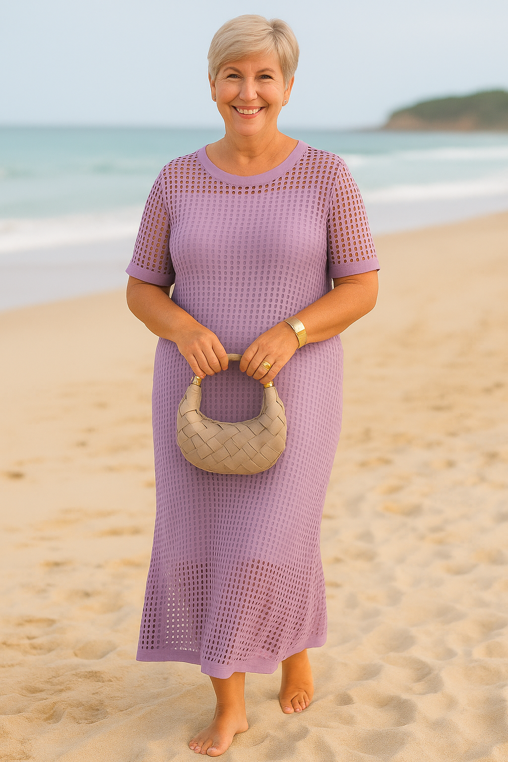 Melia | Celestia Two-Piece Boat Neck Dress