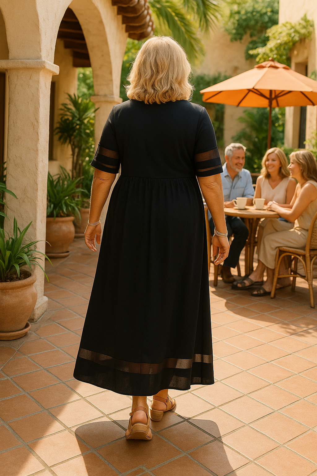 Melia | Alurea Elegant Maxi Dress