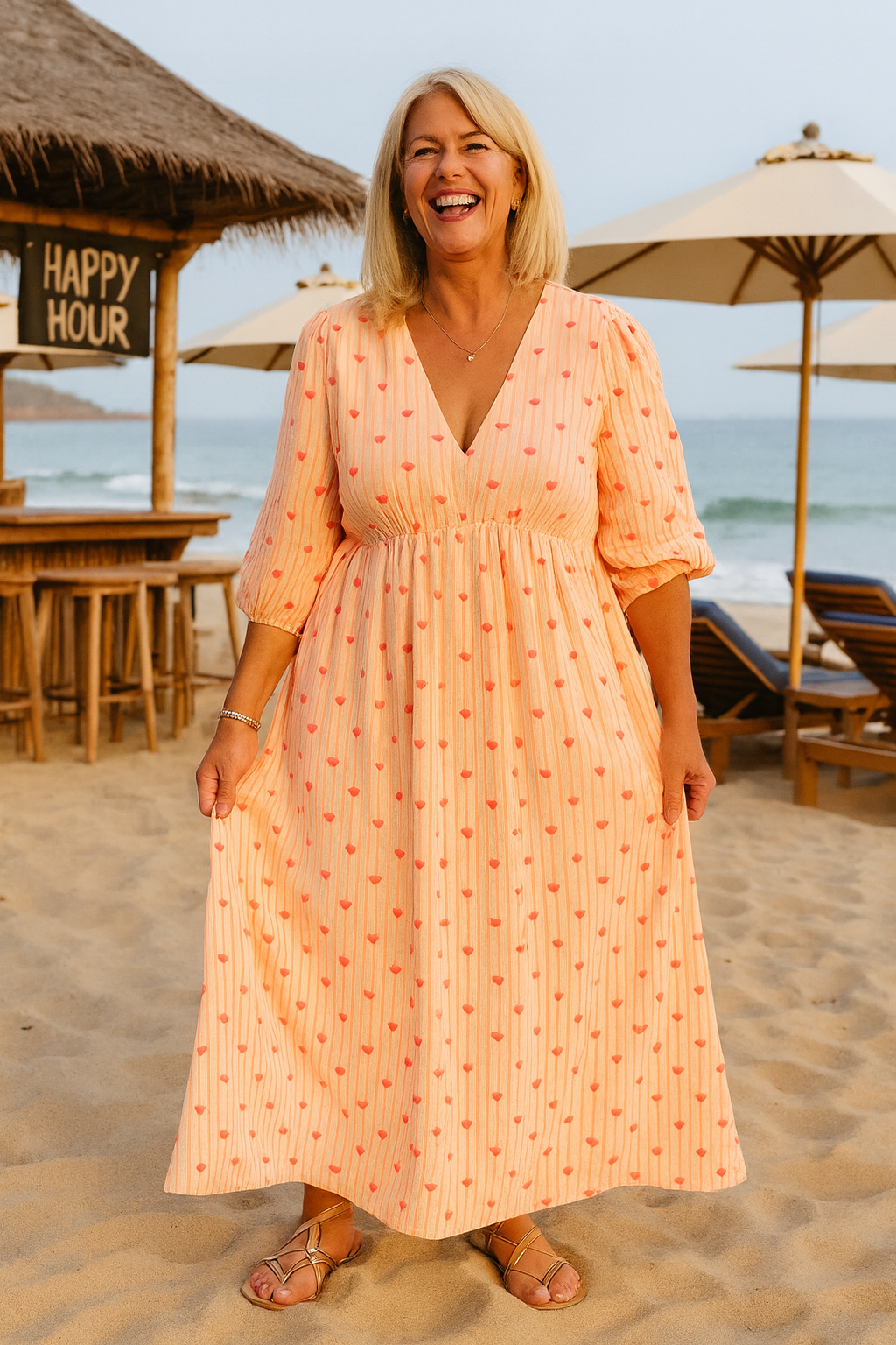 Melia | Amelia Heartflow Maxi Dress