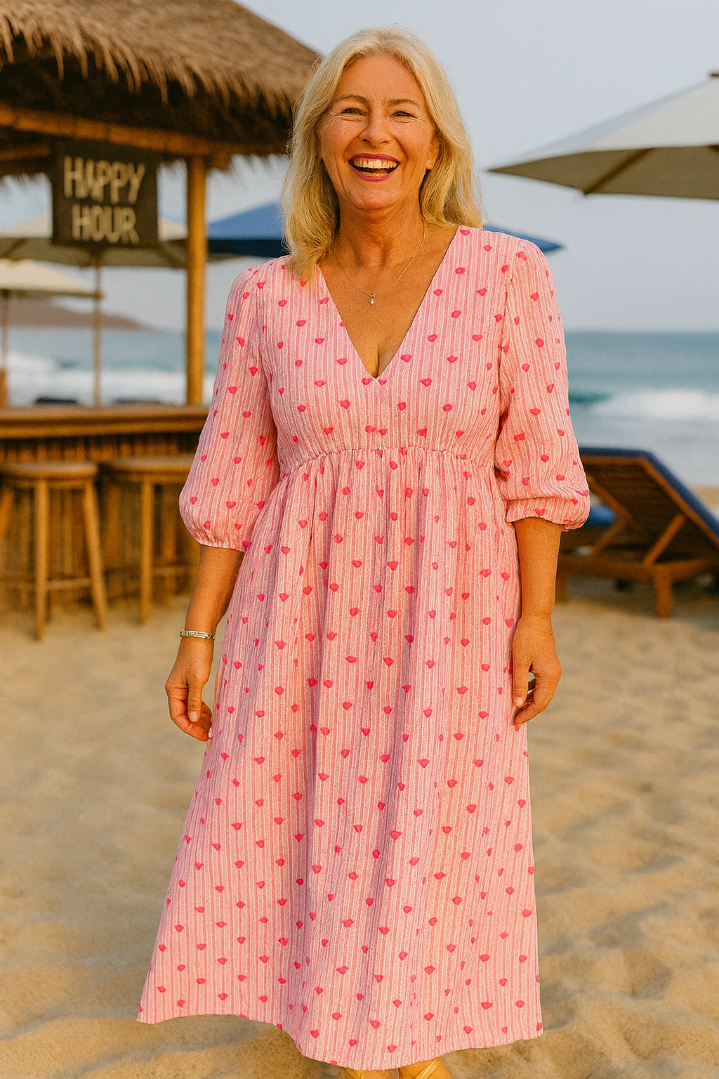 Melia | Amelia Heartflow Maxi Dress