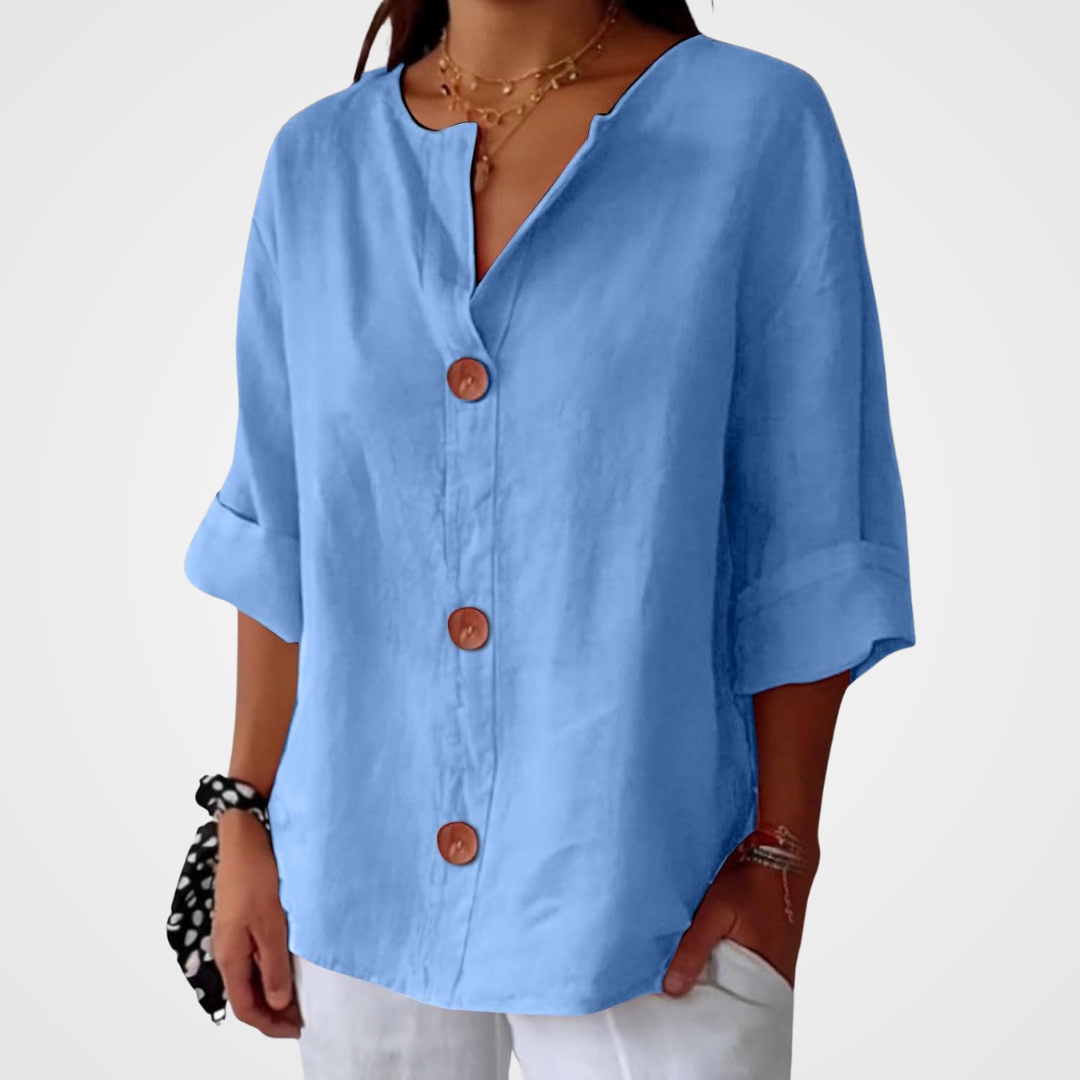 Melia | Julia Loose-Fitting Elegant Blouse
