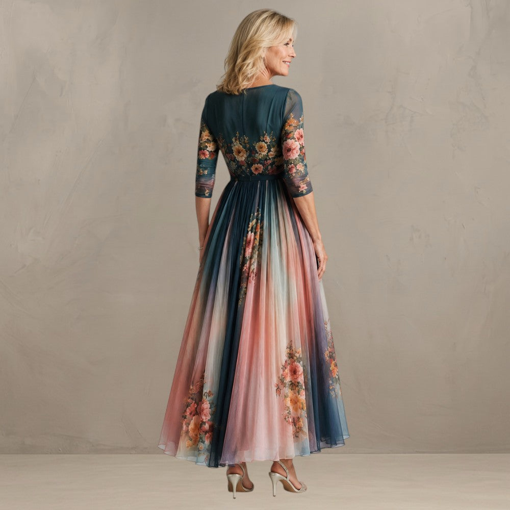 Melia | Margaux Bohemian Floral Maxi Dress