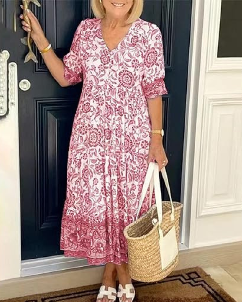 Melia | Radiance Bohemian Maxi Dress