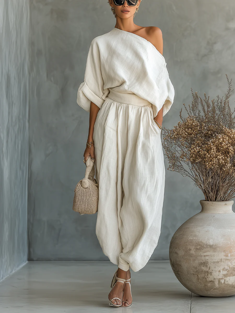 Melia | Laura Off-Shoulder Two-Piece Set