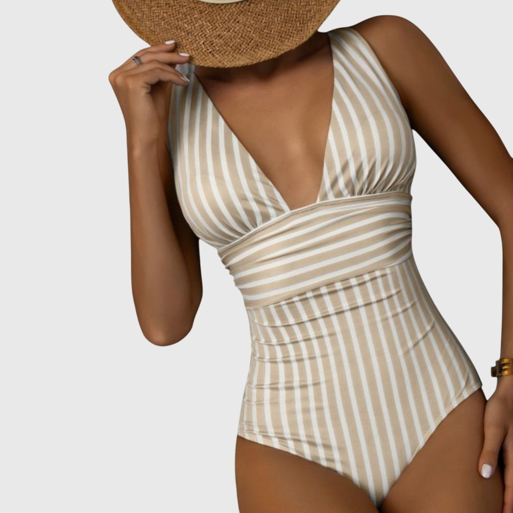 Melia | Aurore V-Neck One-Piece Swimsuit