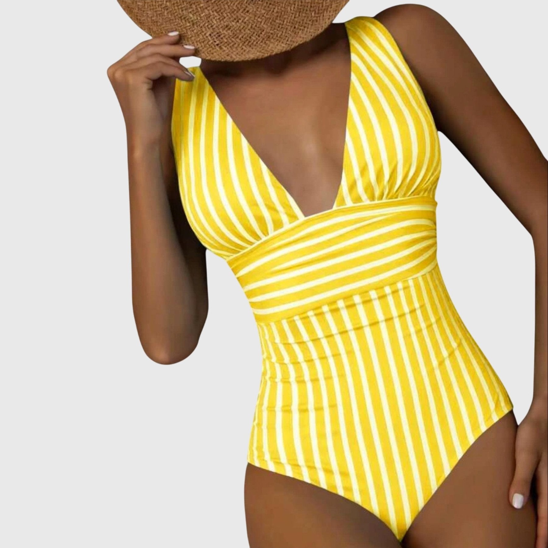Melia | Aurore V-Neck One-Piece Swimsuit