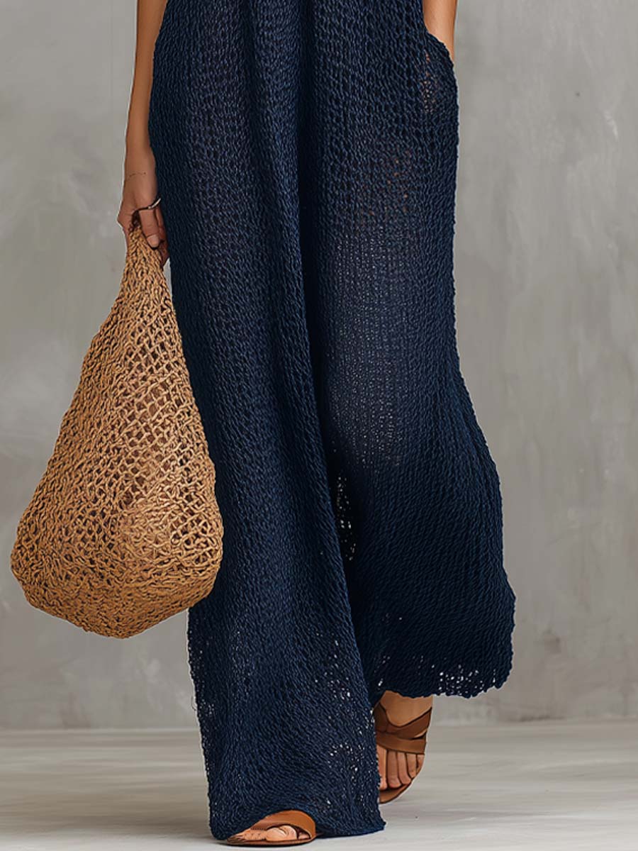 Melia | Easy Days Knit Jumpsuit