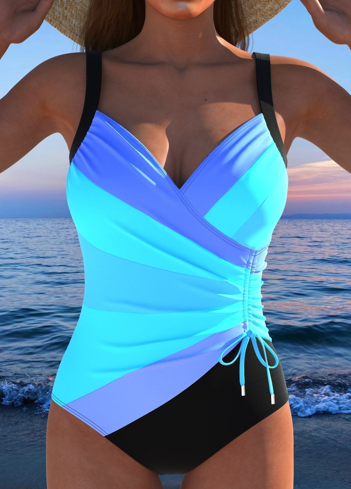 Melia | Éloise Colourful Print One-Piece