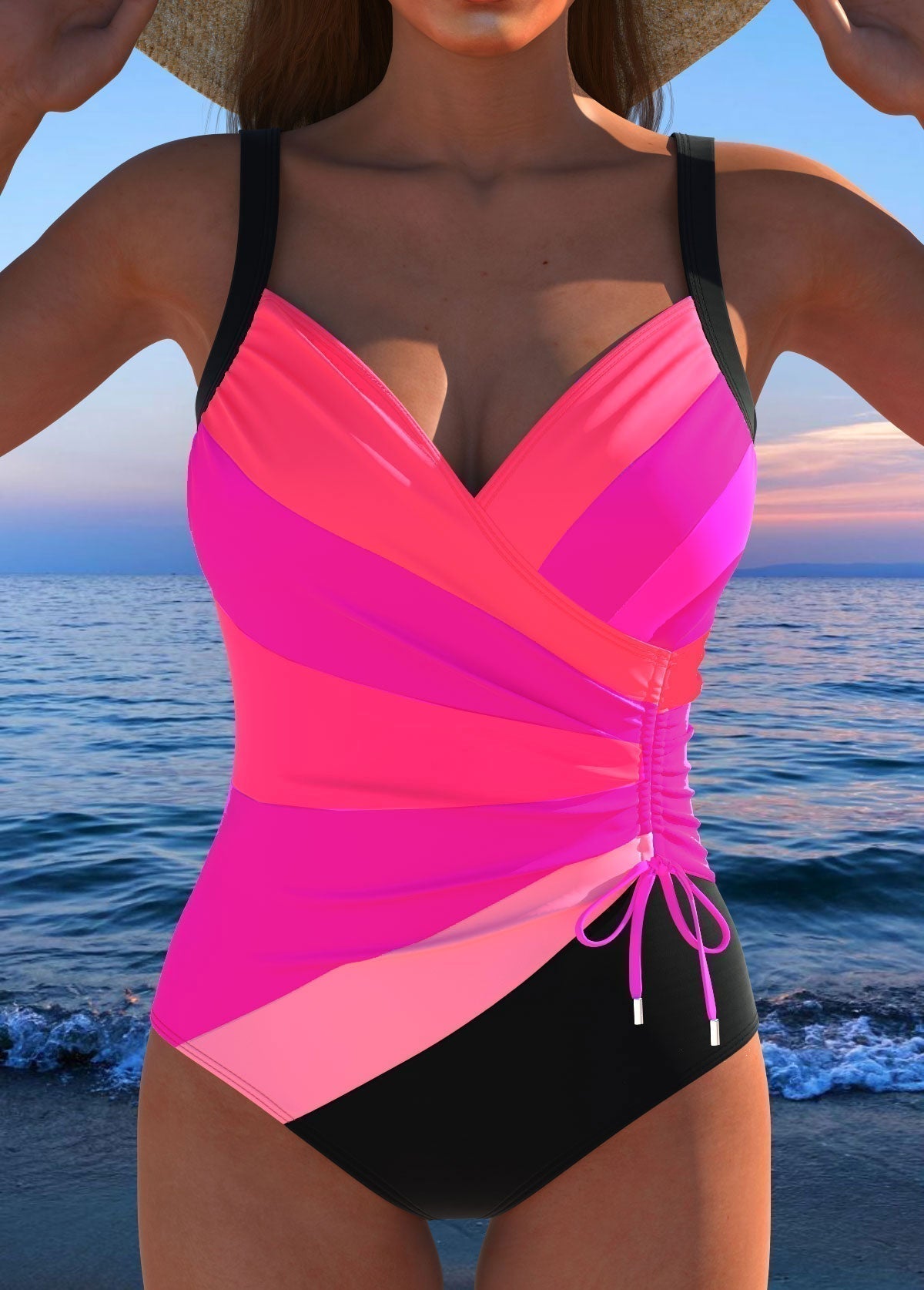 Melia | Éloise Colourful Print One-Piece