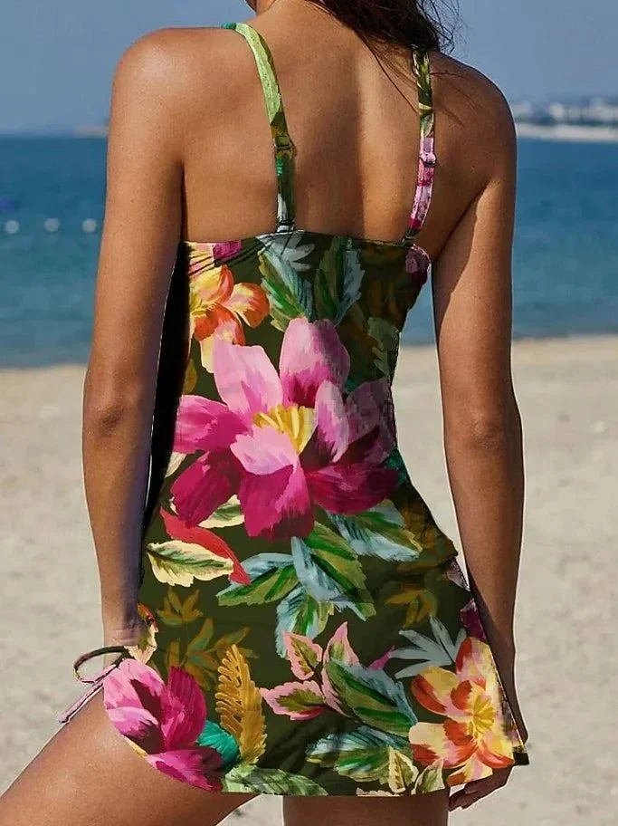 Melia | Rosalie Floral Graphic Tankini
