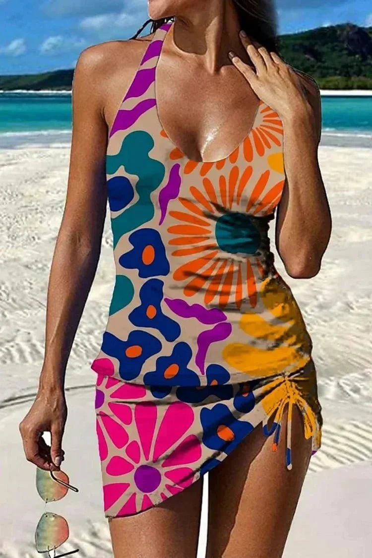 Melia | Rosalie Floral Graphic Tankini