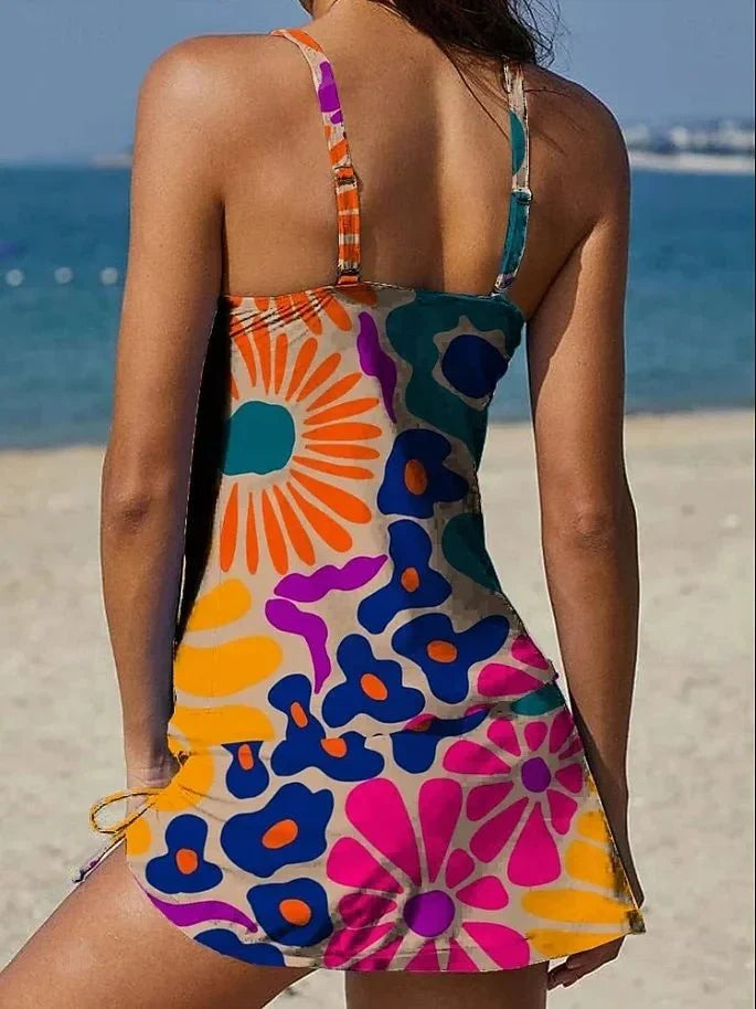 Melia | Rosalie Floral Graphic Tankini