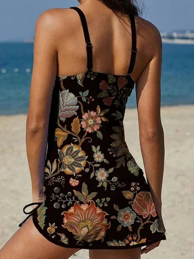 Melia | Rosalie Floral Graphic Tankini