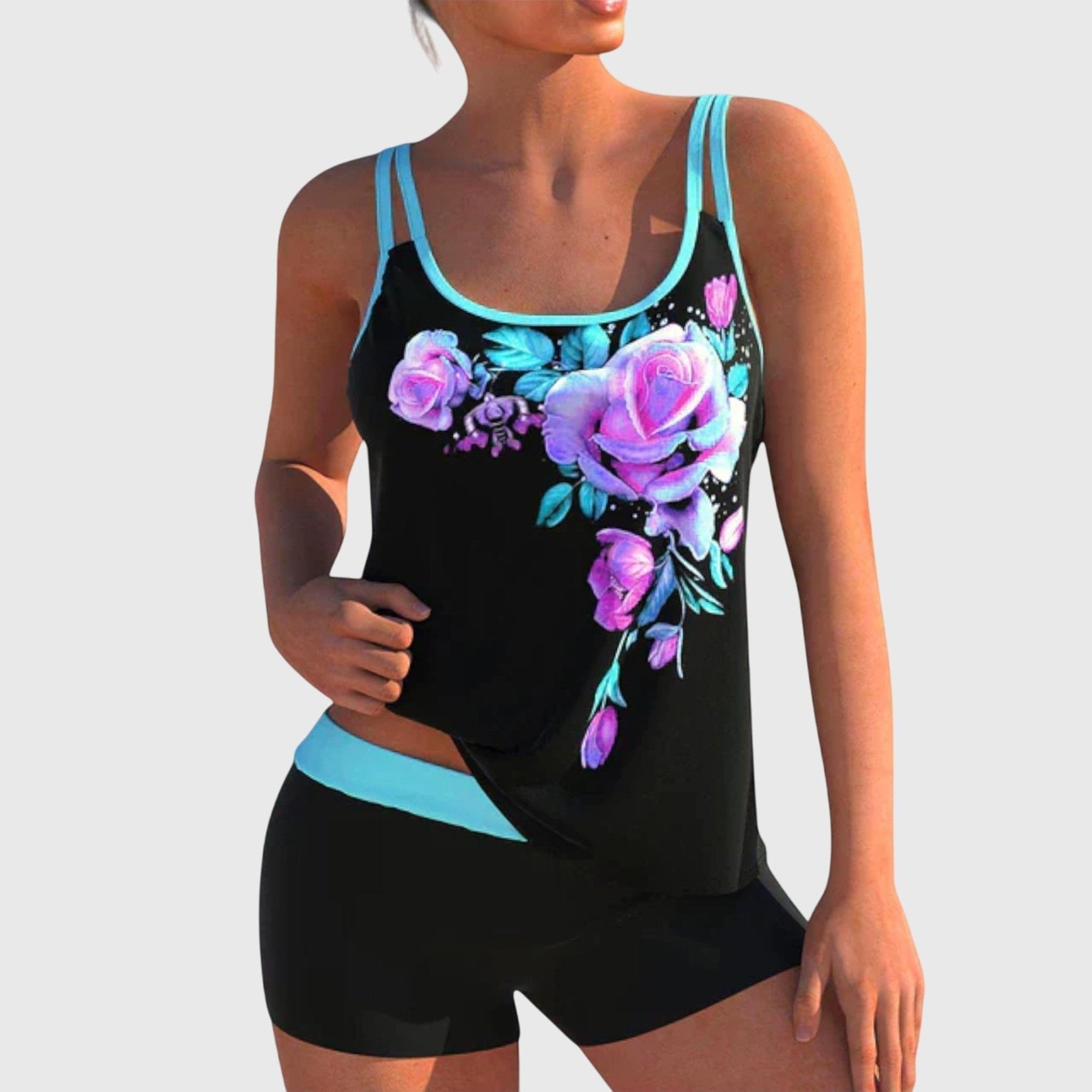 Melia | Fleur Floral Tankini