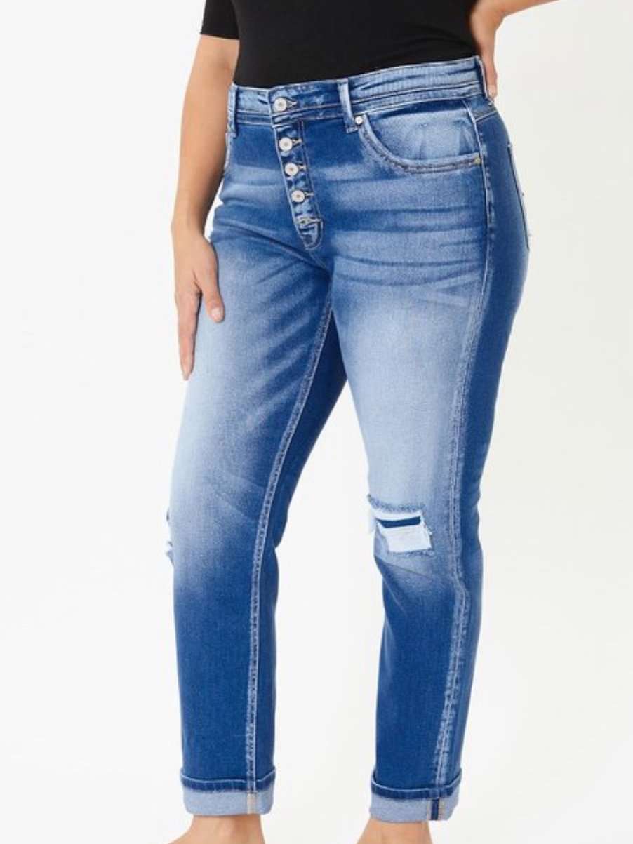 Melia | Kancan Straight Leg Jeans