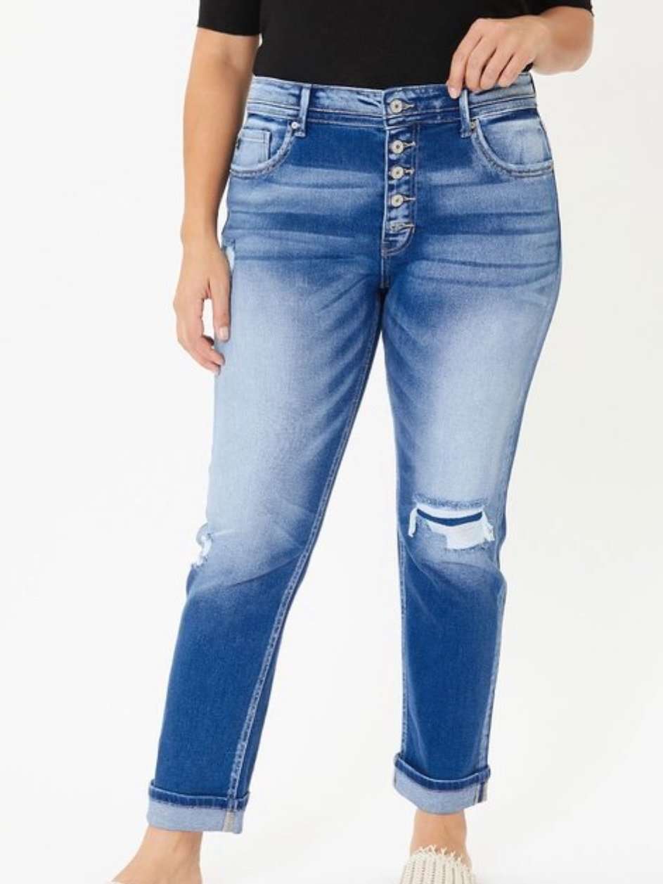 Melia | Kancan Straight Leg Jeans