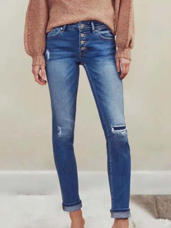 Melia | Kancan Straight Leg Jeans