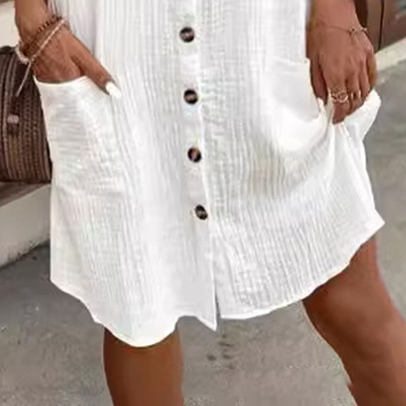 Melia | MARE Button Dress