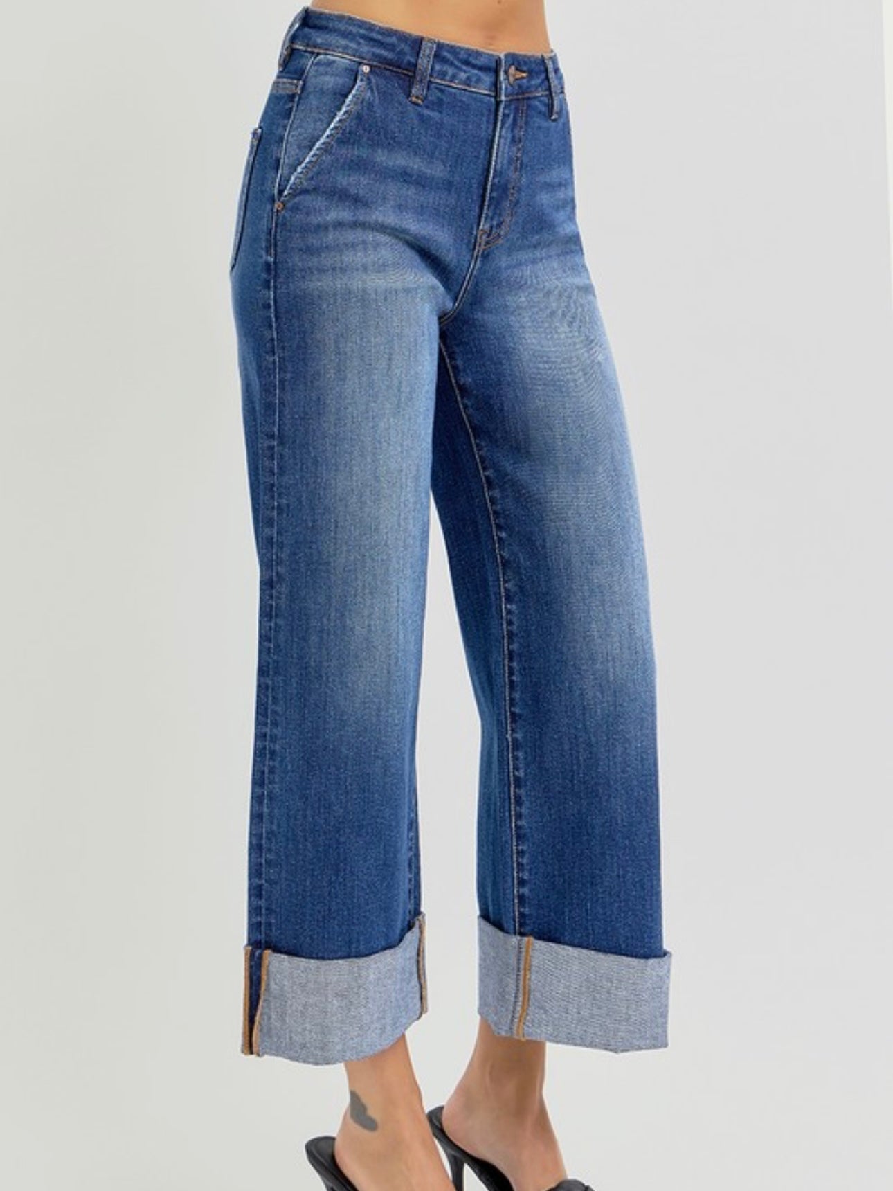 Melia | Sunset Stroll Wide Leg Jeans