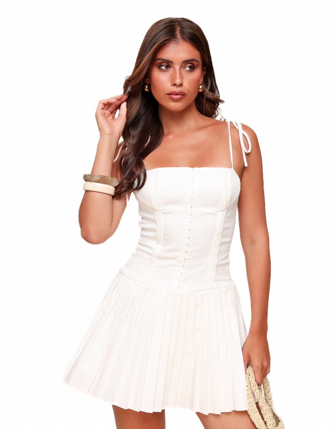 Melia | Soft Muse Pleated Mini