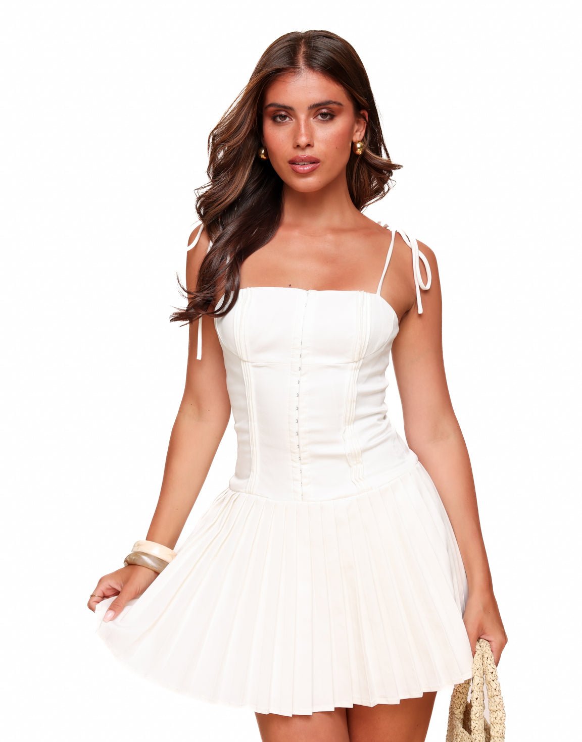 Melia | Soft Muse Pleated Mini