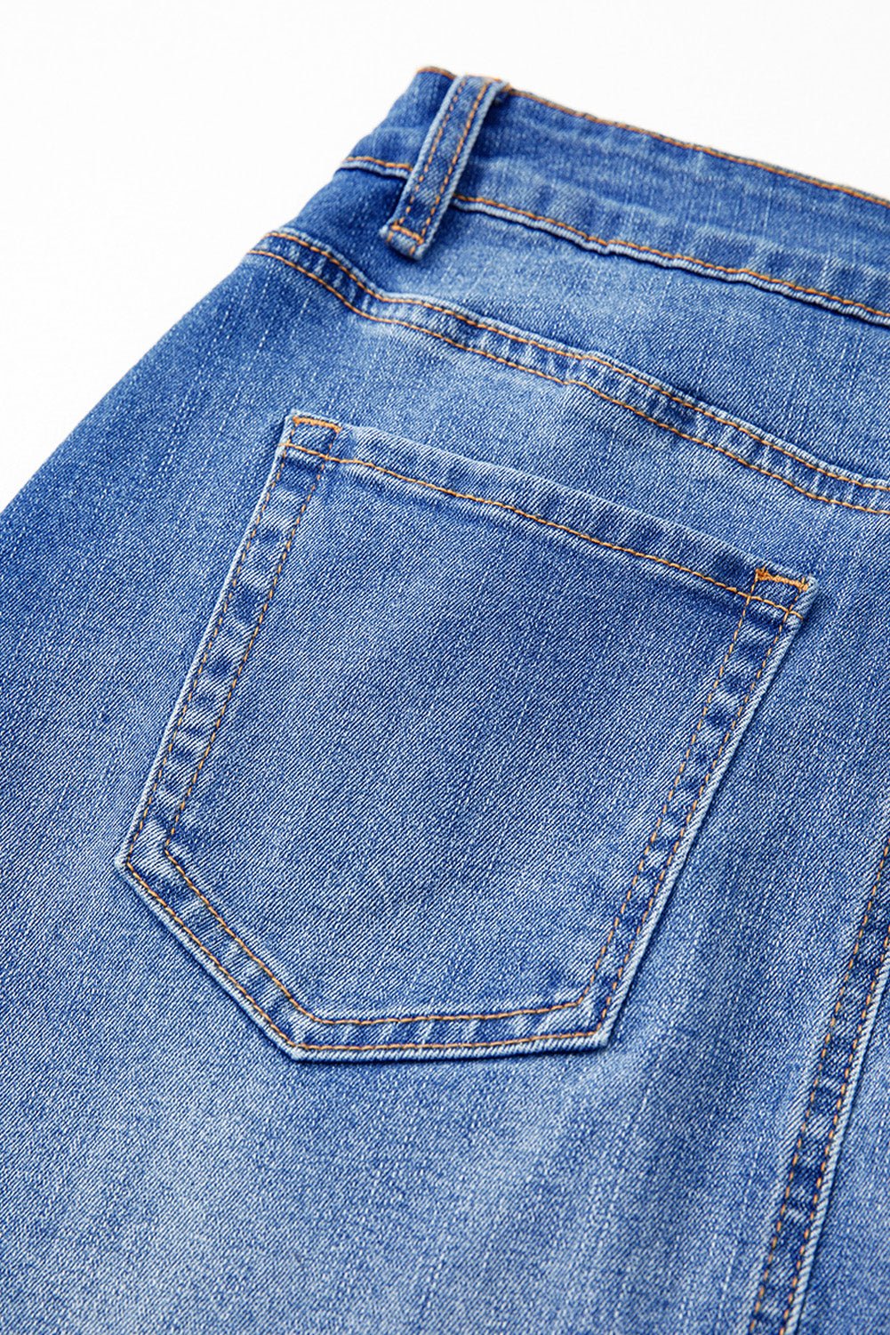Melia | Wrap Me Up Denim Mini Skirt