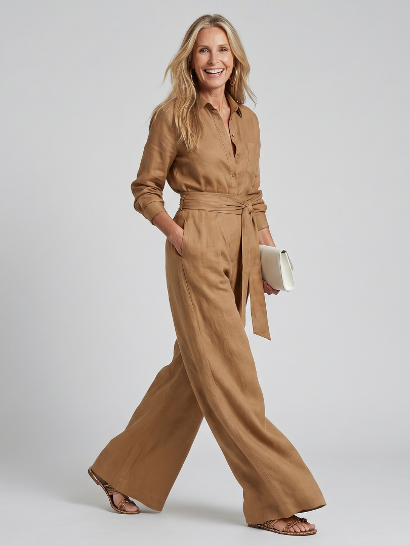 Melia | Wilhelmina Wide-Leg Jumpsuit
