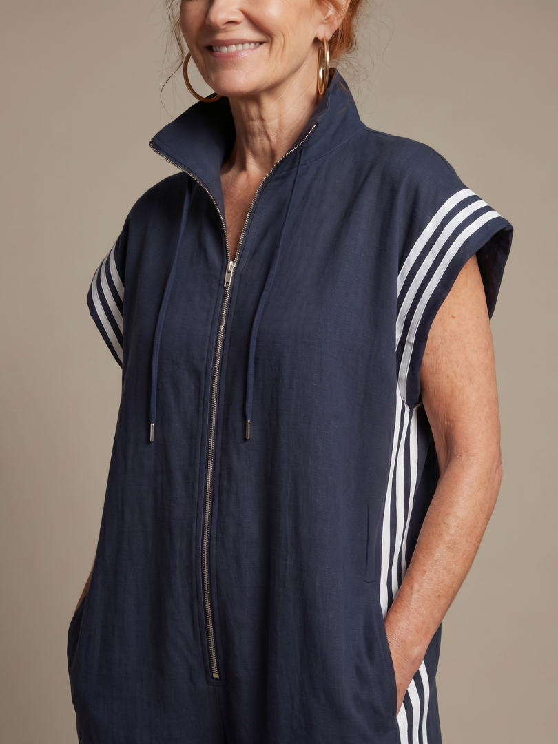 Melia | Jocelyne Striped Jumpsuit