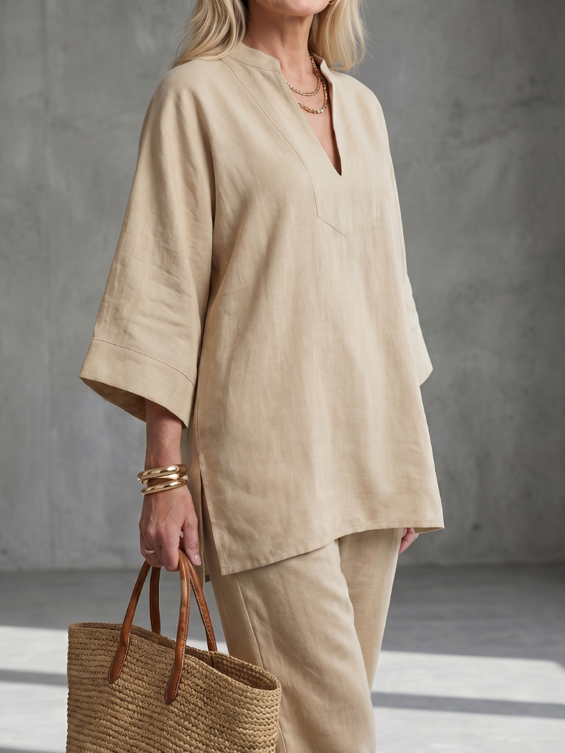 Melia | Zephyrine Tunic Set