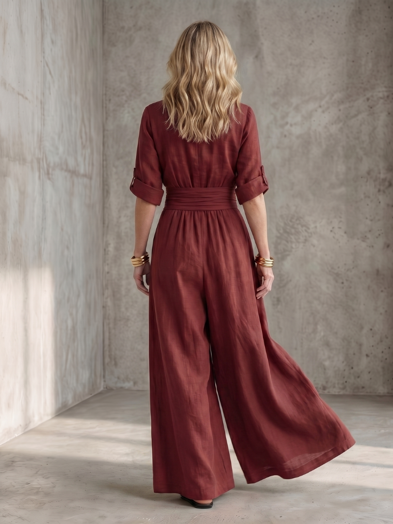 Melia | Sandrine Wide-Leg Jumpsuit