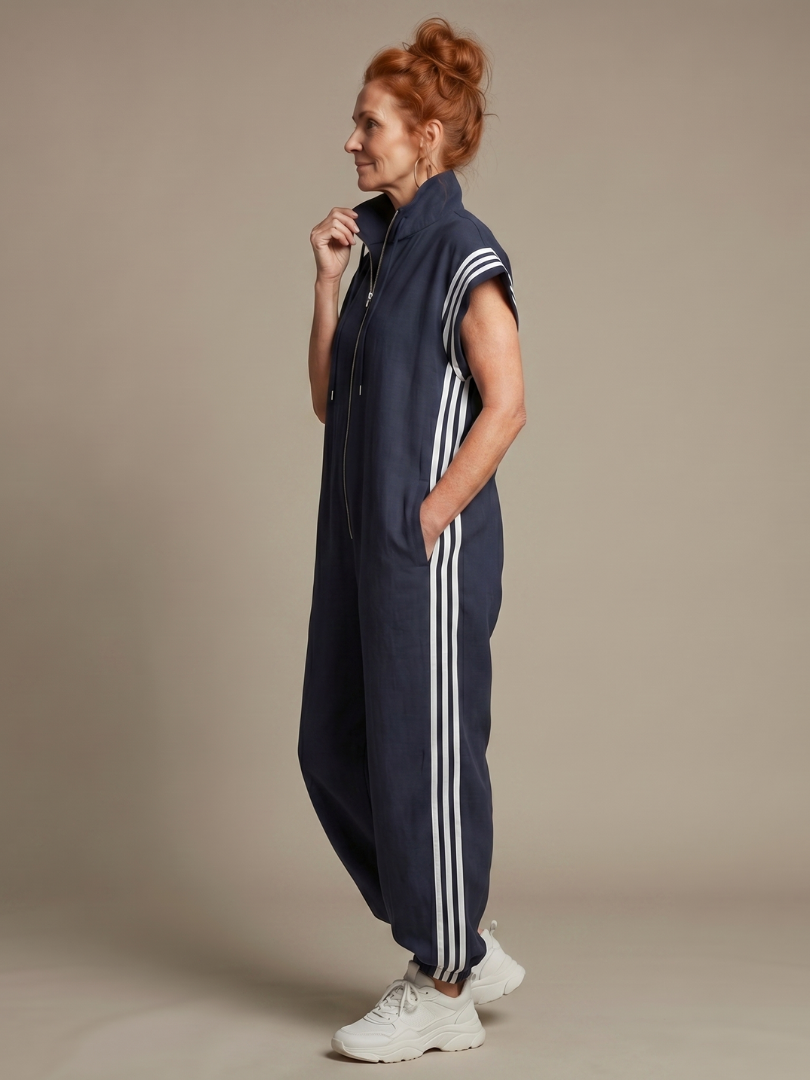 Melia | Jocelyne Striped Jumpsuit