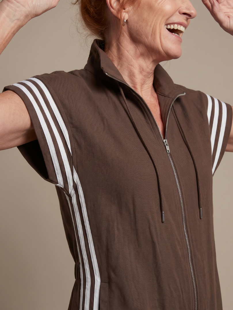 Melia | Jocelyne Striped Jumpsuit