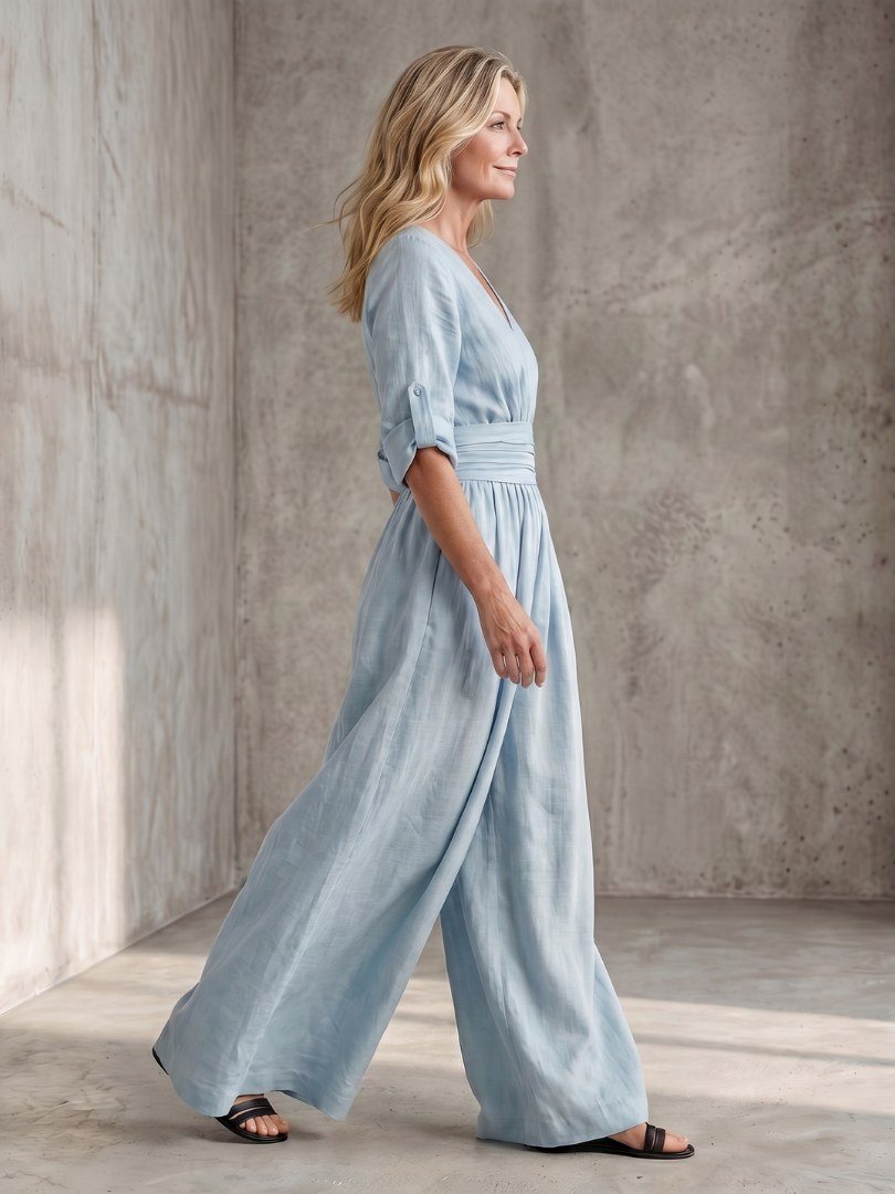 Melia | Sandrine Wide-Leg Jumpsuit