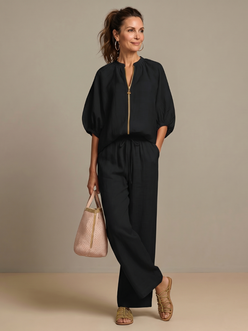 Melia | Lorraine Blouson Set