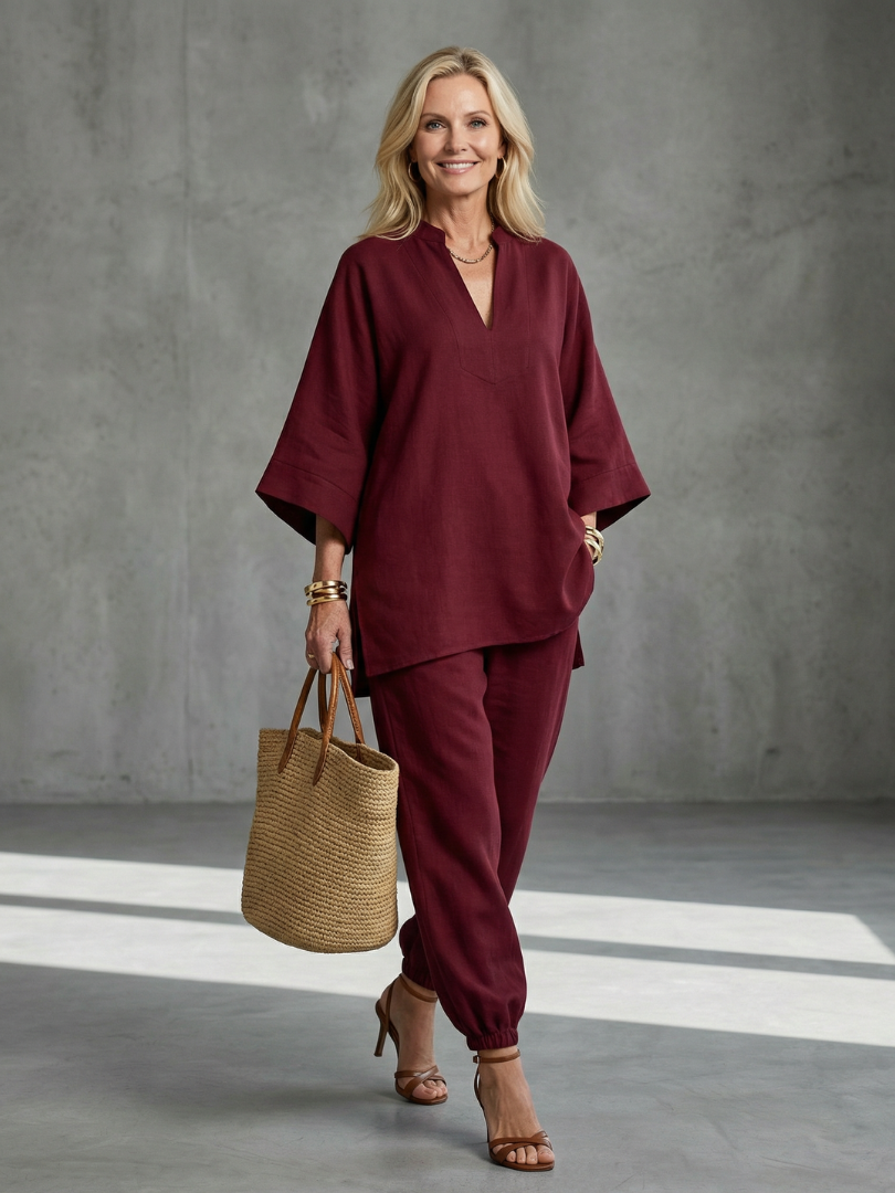 Melia | Zephyrine Tunic Set