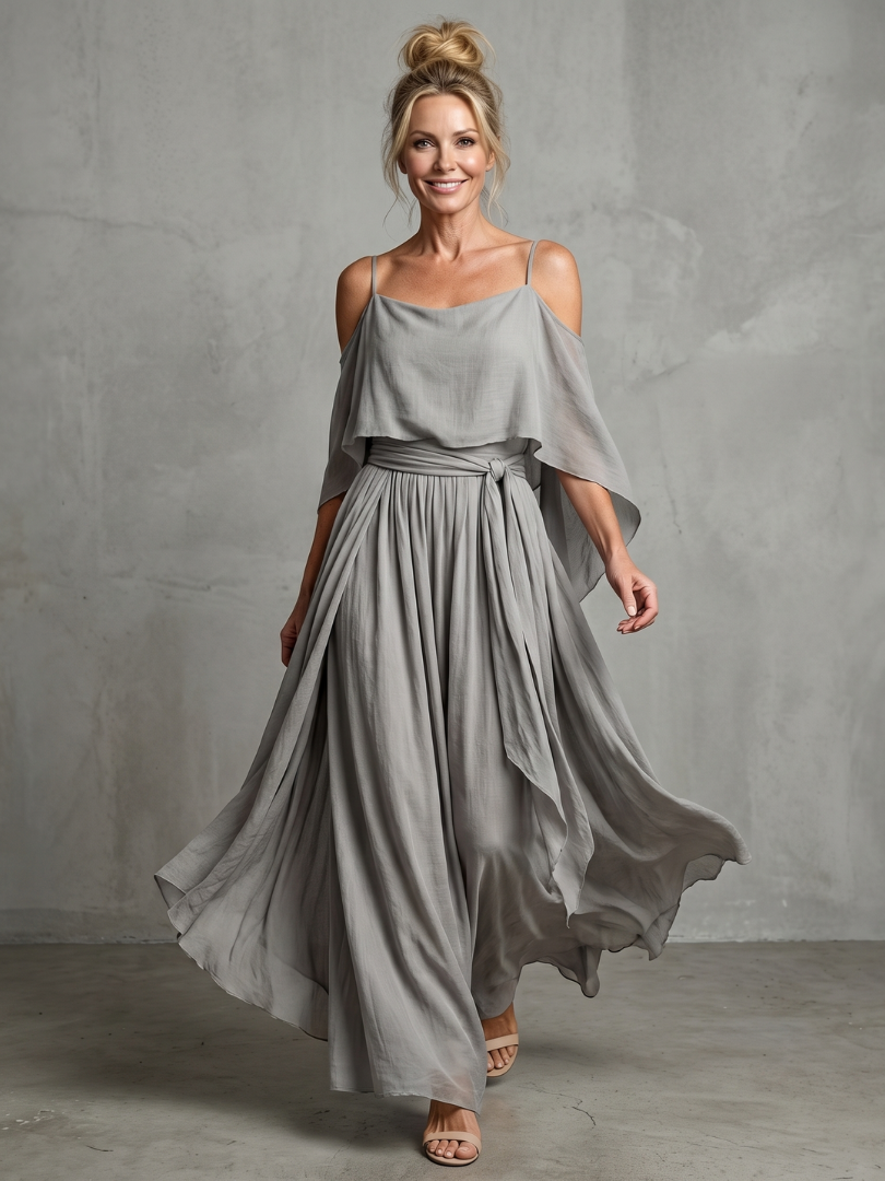 Melia | Fabienne Off-Shoulder Set