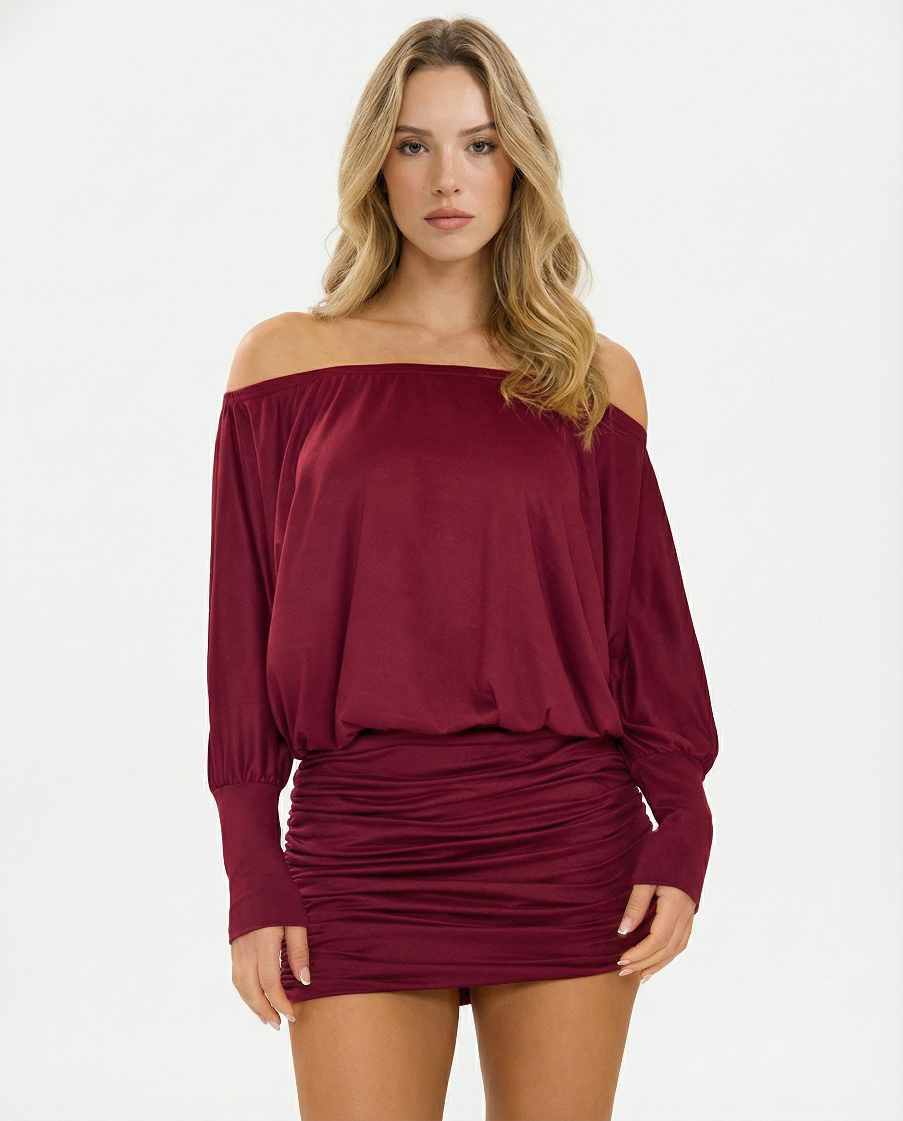 Melia | SOLA Ruched Mini Dress