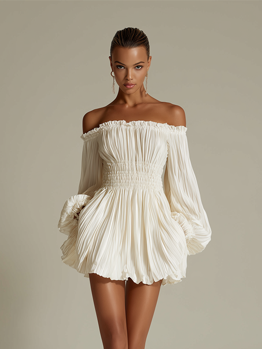 Melia | Delphine Pleated Dress